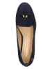 Wojas Leder-Ballerinas in Dunkelblau