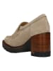 Wojas Leren pumps beige
