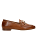 Wojas Leren mocassins lichtbruin
