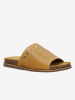 Wojas Leren slippers lichtbruin