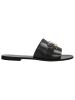 Wojas Leren slippers zwart