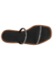 Wojas Leren slippers zwart