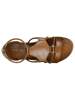 Wojas Leren sandalen bruin