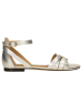Wojas Leder-Sandalen in Gold