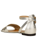 Wojas Leren sandalen goudkleurig