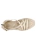 Wojas Leder-Sandalen in Beige