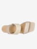 Wojas Leren haksandalen beige