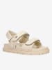 Wojas Leder-Sandalen in Beige