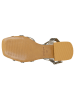 Wojas Leren sandalen goudkleurig