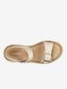 Wojas Leren sandalen beige