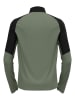 Odlo Fleecepullover "Descent" in Grün/ Schwarz