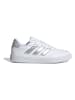 adidas Sneakers "Courtblock" in Weiß/ Silber