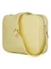 COCCINELLE Skórzana torebka w kolorze żółtym - 21,5 x 17 cm