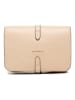 COCCINELLE Leren schoudertas beige - (B)21 x (H)16 cm