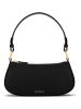 COCCINELLE Leder-Schultertasche in Schwarz - (B)23 x (H)11,5 x (T)4  cm