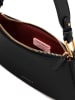 COCCINELLE Leder-Schultertasche in Schwarz - (B)23 x (H)11,5 x (T)4  cm