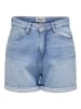 ONLY Jeans-Shorts in Hellblau