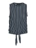 Vero Moda Top "Lana" donkerblauw/wit