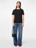 Pieces Shirt in Schwarz