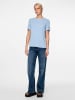 Pieces Shirt in Hellblau