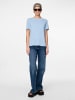 Pieces Shirt in Hellblau