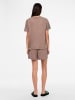 Pieces Shirt lichtbruin