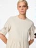 Pieces Kleid in Creme