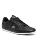 Lacoste Leren sneakers "Chaymon" zwart