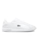 Lacoste Leren sneakers "Graduate" wit