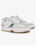 Lacoste Skórzane sneakersy w kolorze biało-czarnym