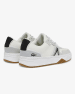 Lacoste Skórzane sneakersy w kolorze biało-czarnym