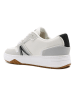 Lacoste Leren sneakers wit/zwart