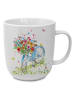ppd Jumbotasse "Ride My Bike" in Weiß/ Hellblau - 400 ml