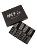 Phil & Co. Berlin 8er-Set: Boxershorts in Schwarz/ Grau