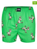 Happy Shorts 2er-Set: Webboxershorts in Grün