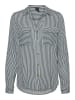 Vero Moda Blouse wit/donkerblauw