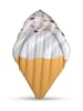 Filibabba Luchtbed "Ijs" geel/wit - vanaf 3 jaar - (L)135 x (B)85 cm
