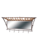Anticline Garderobe in Hellbraun/ Silber - (B)78 x (H)32 x (T)31 cm