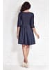 Awama Kleid in Dunkelblau