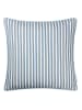 Tom Tailor home Kissenhülle "Little Stripes" in Dunkelblau