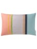 Tom Tailor home Kissenhülle "Funny Stripe" in Hellblau/ Rosa/ Lila