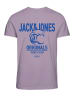 Jack & Jones Koszulka "Marbella" w kolorze fioletowym