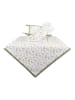 Clayre & Eef Tafellaken wit/olijfgroen - (L)100 x (B)100 cm