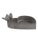 Clayre & Eef Pflanzenhalter in Grau - (B)19 x (H)7 x (T)17 cm