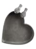 Clayre & Eef Plantenhouder grijs - (B)19 x (H)7 x (D)17 cm