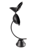 Clayre & Eef Tischuhr in Schwarz - (B)12 x (H)37 x (T)20 cm