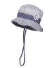 Döll Hoed wit/donkerblauw