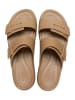 Crocs Slippers "Brooklyn Buckle Low Wedge" kaki