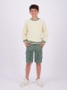 Vingino Sweatshirt in Creme/ Grün