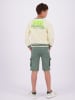 Vingino Sweatshirt in Creme/ Grün
